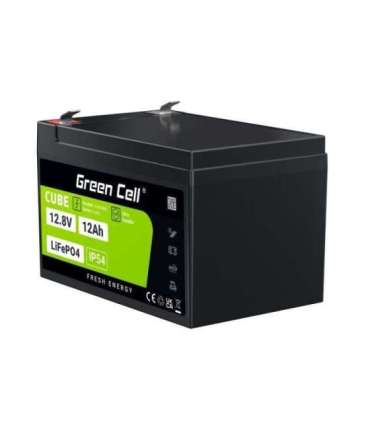 Green Cell LFPGC12V12AH UPS battery Lithium Iron Phosphate (LiFePO4) 12.8 V 12 Ah