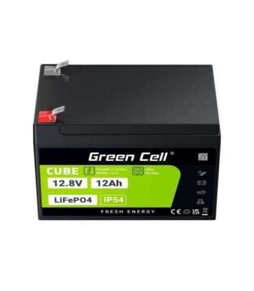 Green Cell LFPGC12V12AH UPS battery Lithium Iron Phosphate (LiFePO4) 12.8 V 12 Ah