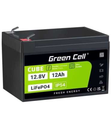 Green Cell LFPGC12V12AH UPS battery Lithium Iron Phosphate (LiFePO4) 12.8 V 12 Ah
