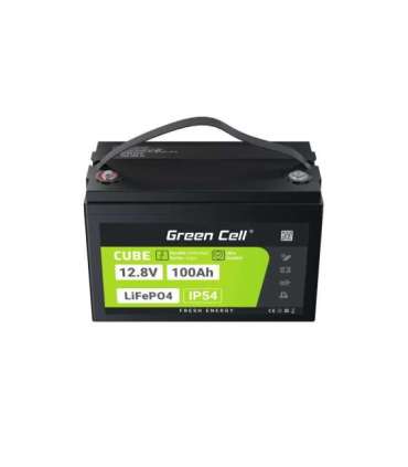 Green Cell LFPGC12V100AH UPS battery Lithium Iron Phosphate (LiFePO4) 12.8 V 100 Ah