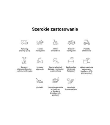 Green Cell LFPGC12V100AH UPS battery Lithium Iron Phosphate (LiFePO4) 12.8 V 100 Ah