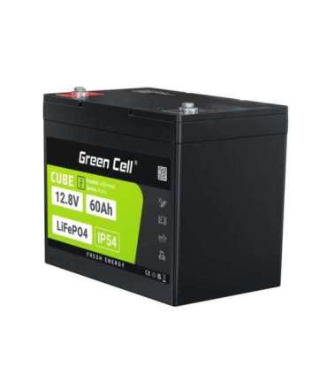 Green Cell LFPGC12V60AH UPS battery Lithium Iron Phosphate (LiFePO4) 12.8 V 60 Ah