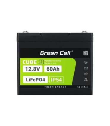 Green Cell LFPGC12V60AH UPS battery Lithium Iron Phosphate (LiFePO4) 12.8 V 60 Ah