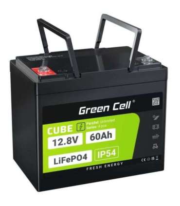 Green Cell LFPGC12V60AH UPS battery Lithium Iron Phosphate (LiFePO4) 12.8 V 60 Ah
