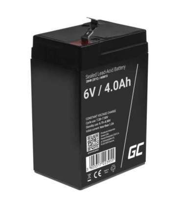 Green Cell AGM15 UPS battery Sealed Lead Acid (VRLA) 6 V 4 Ah
