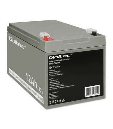 Qoltec 53049 AGM battery 12V  12Ah