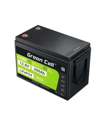 Green Cell LFPGC12V200AH UPS battery Lithium Iron Phosphate (LiFePO4) 12.8 V 200 Ah