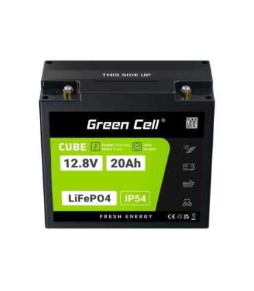 Green Cell LFPGC12V20AH UPS battery Lithium Iron Phosphate (LiFePO4) 12.8 V 20 Ah