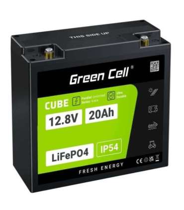 Green Cell LFPGC12V20AH UPS battery Lithium Iron Phosphate (LiFePO4) 12.8 V 20 Ah