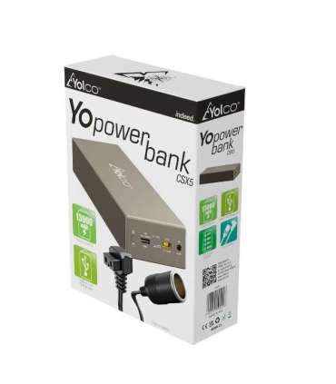 External battery powerbank for Yolco CSX5 refrigerators