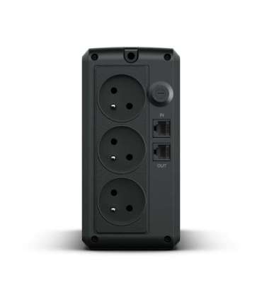 CyberPower UT850EG-FR uninterruptible power supply (UPS) Line-Interactive 0.85 kVA 425 W 3 AC outlet(s)