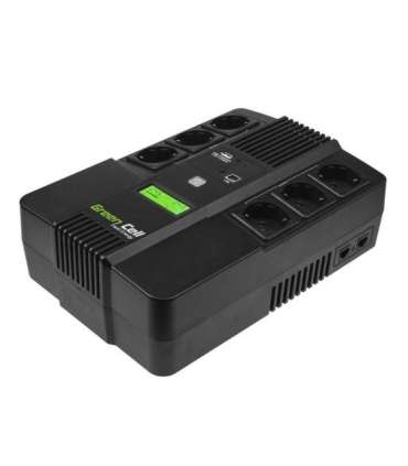 Green Cell AiO 800VA LCD Line-Interactive 0.8 kVA 480 W 6 AC outlet(s)