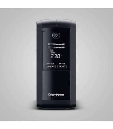 CyberPower Tracer III VP700ELCD-FR uninterruptible power supply (UPS) Line-Interactive 0.7 kVA 390 W 4 AC outlet(s)
