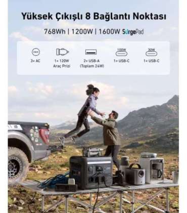 Anker Solix C800X portable power station 8 1200 W