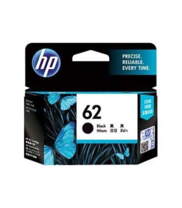 HP Ink No 62 HP62 HP 62 Black Schwarz (C2P04AE)