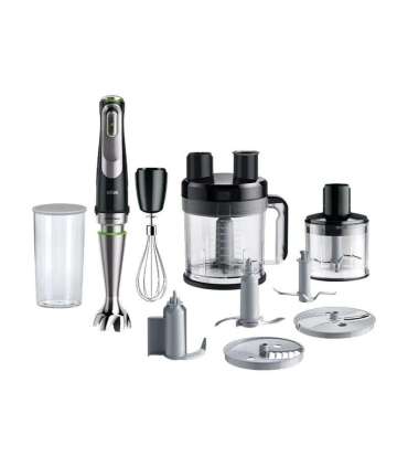 Braun MultiQuick 9 MQ9195XLI Hand Blender 1200 W Number of speeds 3 Black/Stainless Steel