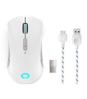 Lenovo Legion M600 Wireless Gaming mouse Ambidextrous RF Wireless + Bluetooth + USB Type-A Optical 16000 DPI