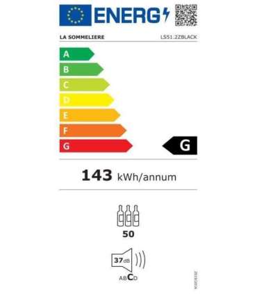Veinikülmik La Sommeliere LS512ZBLACK, must