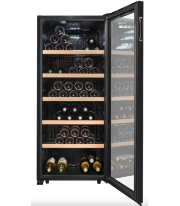 Serving wine cellar 121-bottle La Sommeliere, black