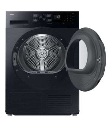 Samsung Dryer DV90DG52A0ABLE, black, SpaceMax, Higiene care, 9kg, A+++, heat pump, Black