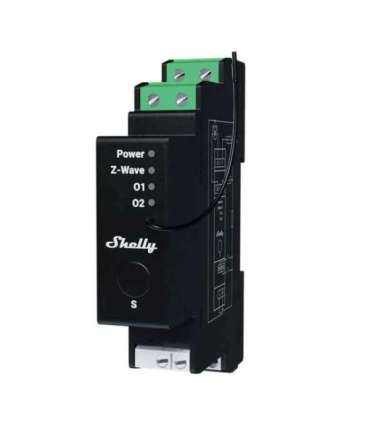 Inteligentny sterownik na szynę DIN Z-Wave Shelly Wave Pro Shutter LR
