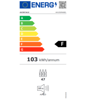 Wine cooler Avintage AVU50PANEL
