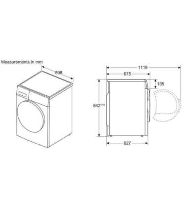 Dryer BOSCH WRB247D0SN