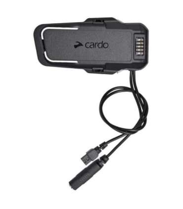 Cardo PT200001 motorcycle intercom 2 channels 1600 m Black