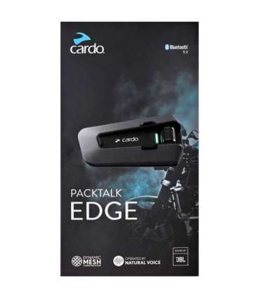 Cardo PT200001 motorcycle intercom 2 channels 1600 m Black