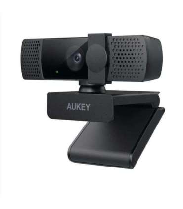 Aukey PC-LM7 Stream Series Autofocus Full HD Webcam with 1/3"-CMOS Sensor  black