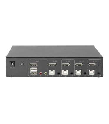 Digitus KVM Switch, 4 Port, Single Display, 4K, HDMI DS-12880