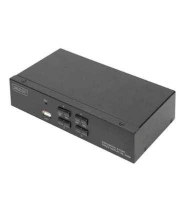 Digitus KVM Switch, 4 Port, Single Display, 4K, HDMI DS-12880