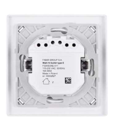 Fibaro Walli N socket-outlet Type E White