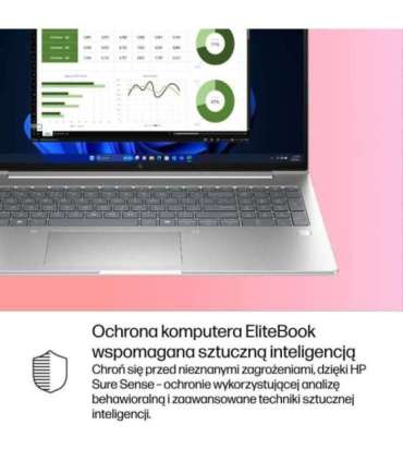 HP EliteBook 6 G1i Ultra 7 265U 16.0"WUXGA IPS 300nits AG 24GB DDR5 5600 SSD512 Arc Cam 5Mpx 56Wh W11Pro Pike silver