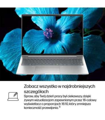 HP EliteBook 6 G1i Ultra 7 265U 16.0"WUXGA IPS 300nits AG 24GB DDR5 5600 SSD512 Arc Cam 5Mpx 56Wh W11Pro Pike silver