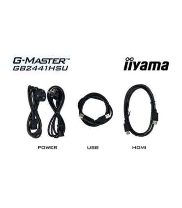 iiyama G-MASTER GB2441HSU-B1 computer monitor 60.5 cm (23.8") 1920 x 1080 pixels Full HD LED Black