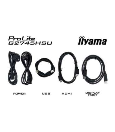 iiyama G-MASTER G2745HSU-B2 LED display 68.6 cm (27") 1920 x 1080 pixels Full HD Black