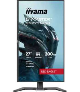 iiyama G-MASTER GB2771QSU-B1 computer monitor 68.6 cm (27") 2560 x 1440 pixels Wide Quad HD Black