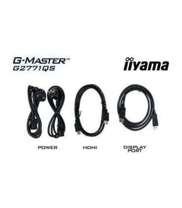 iiyama G-MASTER G2771QS-B1 computer monitor 68.6 cm (27") 2560 x 1440 pixels Wide Quad HD Black