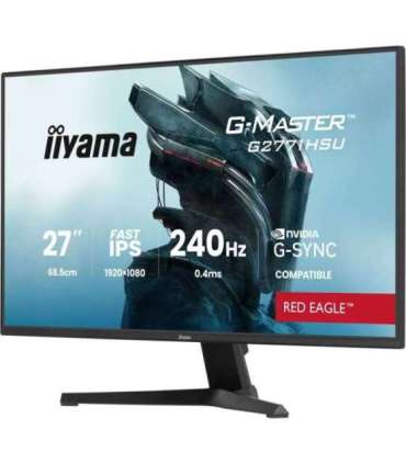 iiyama G-MASTER G2771HSU-B1 computer monitor 68.6 cm (27") 1920 x 1080 pixels Full HD Black