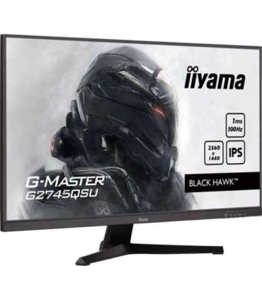 iiyama G-MASTER G2745QSU-B2 computer monitor 68.6 cm (27") 2560 x 1440 pixels Wide Quad HD LED Black