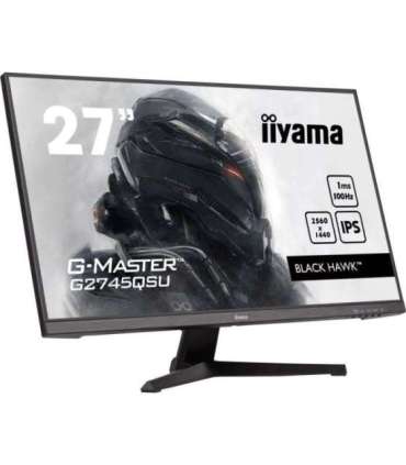 iiyama G-MASTER G2745QSU-B2 computer monitor 68.6 cm (27") 2560 x 1440 pixels Wide Quad HD LED Black