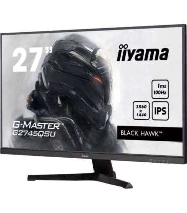 iiyama G-MASTER G2745QSU-B2 computer monitor 68.6 cm (27") 2560 x 1440 pixels Wide Quad HD LED Black