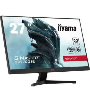 iiyama G-MASTER G2770QSU-B6 computer monitor 68.6 cm (27") 2560 x 1440 pixels Wide Quad HD LED Black