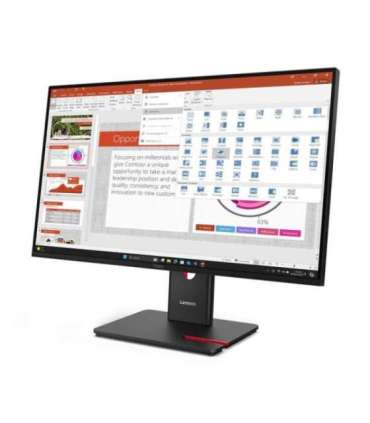 Lenovo ThinkVision T27-40 LED display 68.6 cm (27") 1920 x 1080 pixels Full HD Black