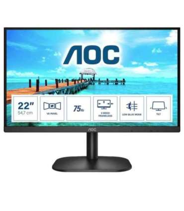 AOC B2 22B2H/EU LED display 54.6 cm (21.5") 1920 x 1080 pixels Full HD Black