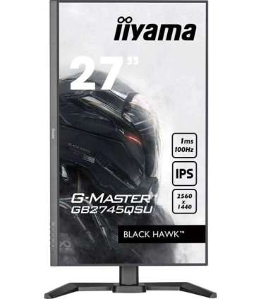 iiyama G-MASTER GB2745QSU-B2 computer monitor 68.6 cm (27") 2560 x 1440 pixels Wide Quad HD LED Black