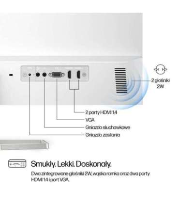 HP Series 5 27 inch FHD Monitor with Speakers - 527sa