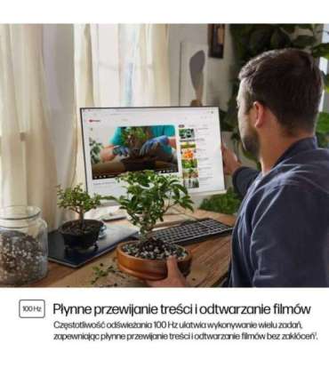 HP Series 5 27 inch FHD Monitor with Speakers - 527sa