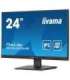 iiyama ProLite XU2493HS-B6 computer monitor 60.5 cm (23.8") 1920 x 1080 pixels Full HD LED Black